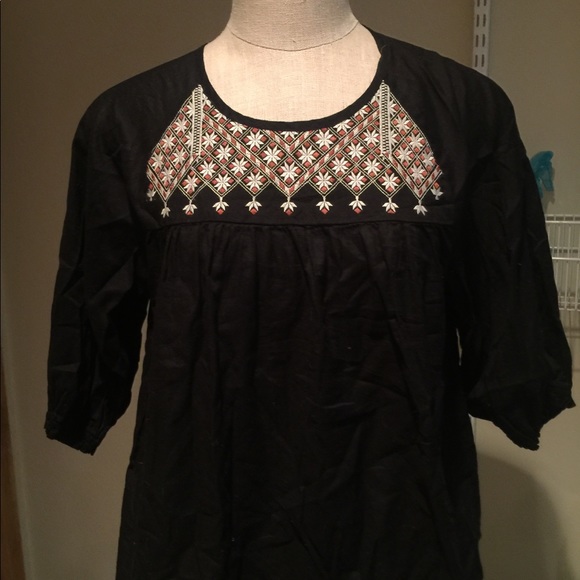 Madewell Embroidered Shirt Size Small - Picture 2 of 6